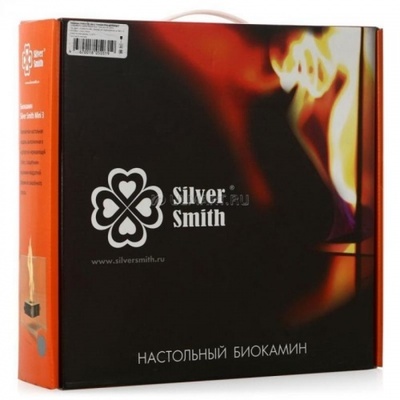 Настольный биокамин Silver Smith NANO 3 PREMIUM White фото #7