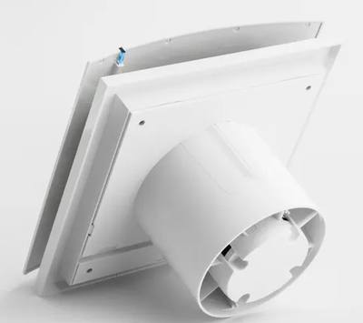 Вытяжка для ванной диаметр 100 мм Soler & Palau SILENT-100 CRZ MATT WHITE DESIGN-4C (220-240V 50HZ) RE фото #3