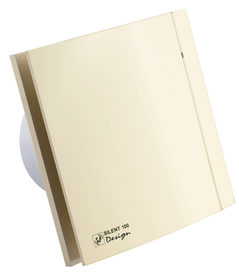 Вытяжка для ванной диаметр 100 мм Soler & Palau SILENT-100 CZ MARFIL RAL1013 DESIGN-4C (220-240V 50HZ) RE фото #2
