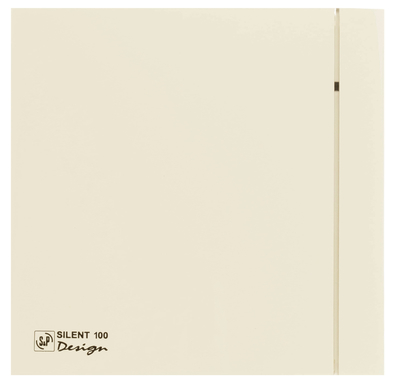 Вытяжка для ванной диаметр 100 мм Soler & Palau SILENT-100 CZ MARFIL RAL1013 DESIGN-4C (220-240V 50HZ) RE