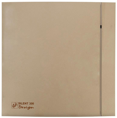 Вытяжка для ванной диаметр 150 мм Soler & Palau SILENT-300 CZ CHAMPAGNE DESIGN-4C (220-240V 50HZ) RE