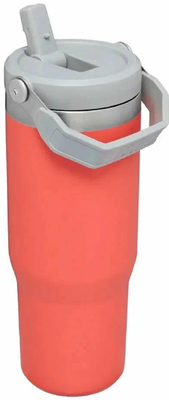 Термосы Stanley IceFlow Flip Straw Tumbler (0,89 литра), гуава (10-09993-195) фото #2