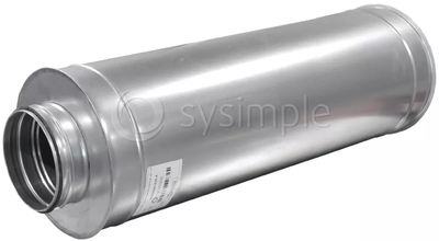 Шумоглушитель Sysimple LDCV 100-900