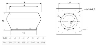 Крышный вентилятор Systemair DVC 500D-S EC фото #2