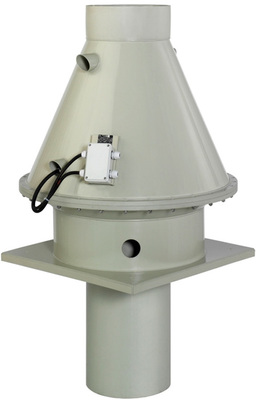 Крышный вентилятор Systemair DVP 400D4-8-L roof fan plastic