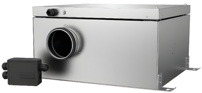 Канальный круглый вентилятор Systemair KVK Silent 100 EC