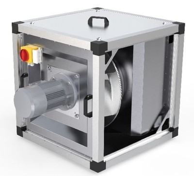Жаростойкий кухонный вентилятор Systemair MUB/T-S 042 355EC фото #2