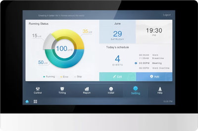 Пульт управления Systemair SYS CWC IMS 10.1