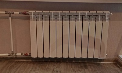 Биметаллический радиатор THERMA Q Q2 500/100 10 секц. фото #6