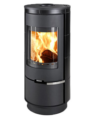Дровяная печь THORMA ANDORRA Ceramic Standard, черная