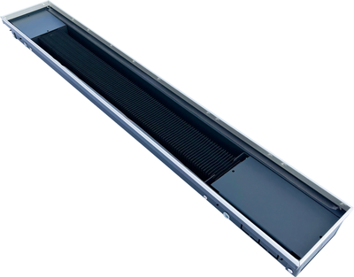 Внутрипольный конвектор длиной 1,1 м - 1,5 м Techno Power KVZ 150-105-1500 фото #2