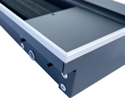 Внутрипольный конвектор длиной 1,1 м - 1,5 м Techno Power KVZ 150-105-1500 фото #6