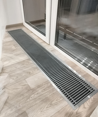 Внутрипольный конвектор длиной 30 см - 1 м Techno Power KVZ 300-85-1000 фото #9