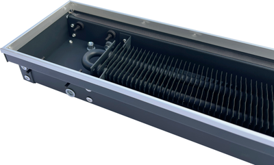 Внутрипольный конвектор длиной 30 см - 1 м Techno Power KVZ 300-85-1000 фото #3