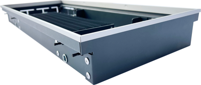 Внутрипольный конвектор длиной 30 см - 1 м Techno Usual KVZ 200-85-800 фото #7