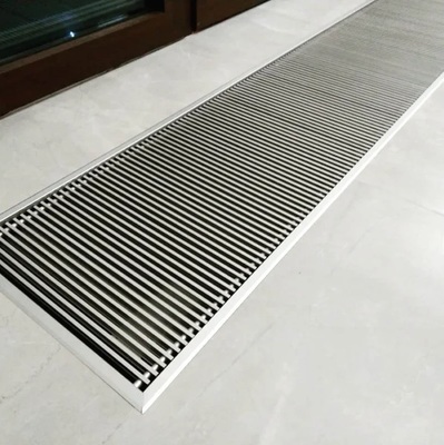 Внутрипольный конвектор длиной 30 см - 1 м Techno Usual KVZ 250-140-600 фото #9