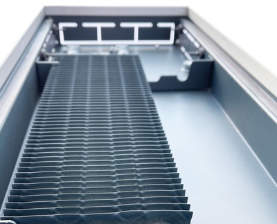 Внутрипольный конвектор длиной 30 см - 1 м Techno Usual KVZ 250-65-600 фото #5