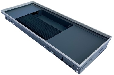 Внутрипольный конвектор длиной 30 см - 1 м Techno Usual KVZ 350-105-1000 фото #2