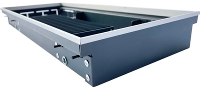 Внутрипольный конвектор длиной 30 см - 1 м Techno Usual KVZ 350-105-1000 фото #3