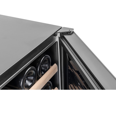 Встраиваемый винный шкаф 22-50 бутылок Temptech EX60DRB фото #6