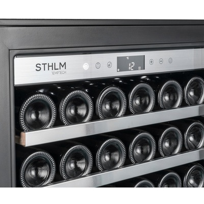 Встраиваемый винный шкаф 22-50 бутылок Temptech STZ60SB фото #8