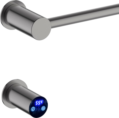 Электрический полотенцесушитель Terminus Аккорд П5 500х800 Оружейная сталь фото #3