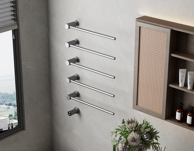 Электрический полотенцесушитель Terminus Аккорд П5 500х800 Оружейная сталь фото #5