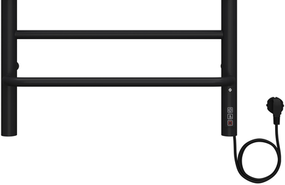 Электрический полотенцесушитель Terminus Евромикс П6 450х600 электро КС 9005 матовый фото #3