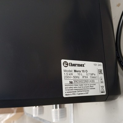 Уцененный электрический накопительный водонагреватель Thermex Mera 10 O уцененный фото #7