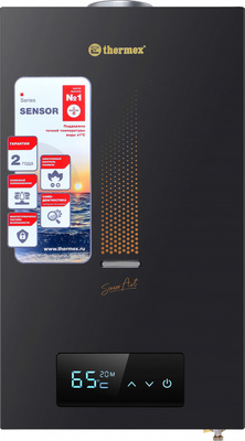 Газовый проточный водонагреватель Thermex S 20 MD (Art Black) фото #2