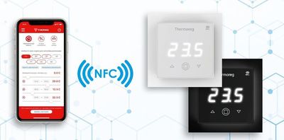 Терморегулятор для теплого пола Thermo Thermoreg TI-700 NFC Black фото #2