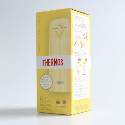 Термос Thermos JNL-356 CRY (0,35 литра), желтая фото #7