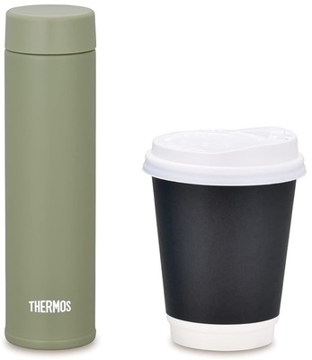 Термос Thermos JOJ-180 KKI (0,18 литра), оливковый фото #4