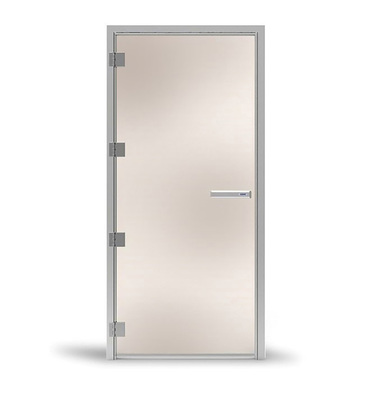 Дверь для паровой Tylo 60G 10x19 (прозрачное стекло, петли слева)