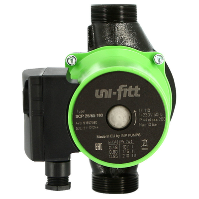Насосная группа Uni-fitt DN25, с 3-х ход. клапаном, Uni-Fitt SCP 25/60 180 фото #3