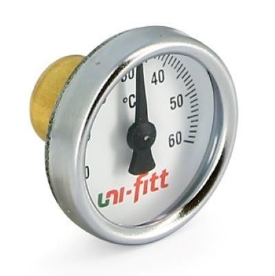 Термометр Uni-fitt погружной аксиальный 60C, диаметр 33 мм фото #2