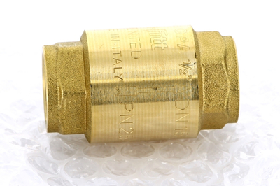 Обратный клапан Uni-fitt ВВ 1/2 пружинный с металлическим затвором EUROPA фото #4
