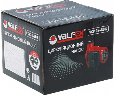 Насос для отопления VALFEX VCP 32-80G 180мм (4) фото #2