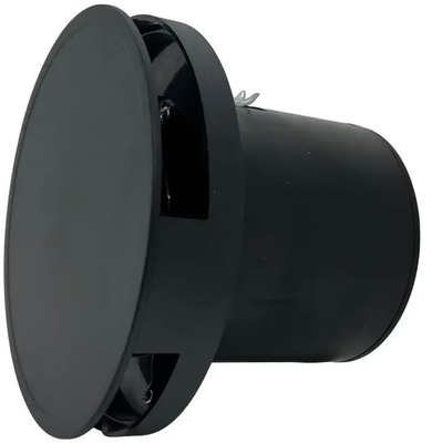 Вытяжка для ванной диаметр 100 мм VENTFAN Solar100-Т (timer) черный матовый фото #3