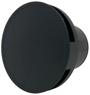 Вытяжка для ванной диаметр 100 мм VENTFAN Solar100-Т (timer) черный матовый фото #4