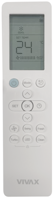 Настенный тепловой насос VIVAX R+ Design ACP-09CH25AERI/ACP-09CH25AERI+ фото #3