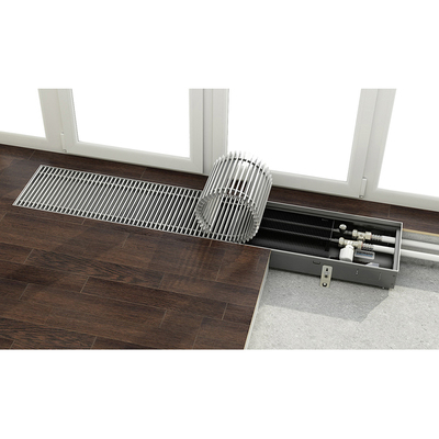 Внутрипольный конвектор длиной 1,6 м - 2 м Varmann Ntherm 230х110х2000 фото #3