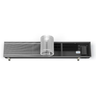 Внутрипольный конвектор длиной 2,1 м - 3 м Varmann Ntherm Electro 300x110x2750