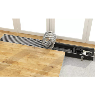 Внутрипольный конвектор длиной 2,1 м - 3 м Varmann Qtherm ECO 180x90x2200 фото #3