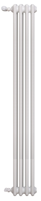 Стальной трубчатый радиатор 2-колончатый Velar V2180-04 U 1/2