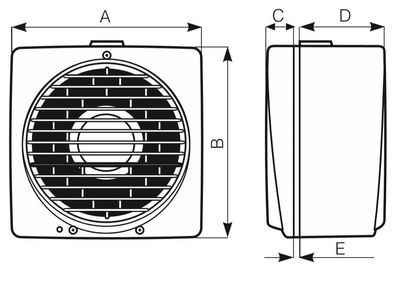 Вытяжка для ванной диаметр свыше 150 мм Vortice Vario 230/9 P LL S фото #9