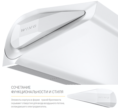 Тепловая завеса без нагрева WING II C100 AC фото #3