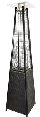 Газовый уличный обогреватель мощностью 13-14 кВт WWT 13I ROTANG Black mini