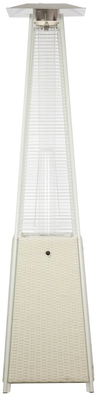 Газовый уличный обогреватель мощностью 13-14 кВт WWT 13I ROTANG White mini