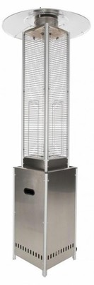 Газовый уличный обогреватель мощностью 11-12 кВт WWT 13S Stainless steel фото #3